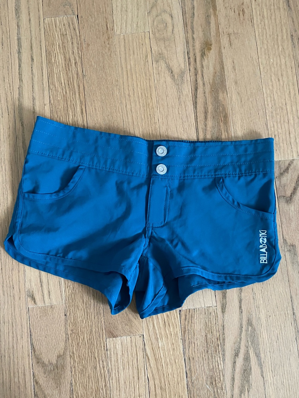 Billabong Teal Swim Coverup Shorts